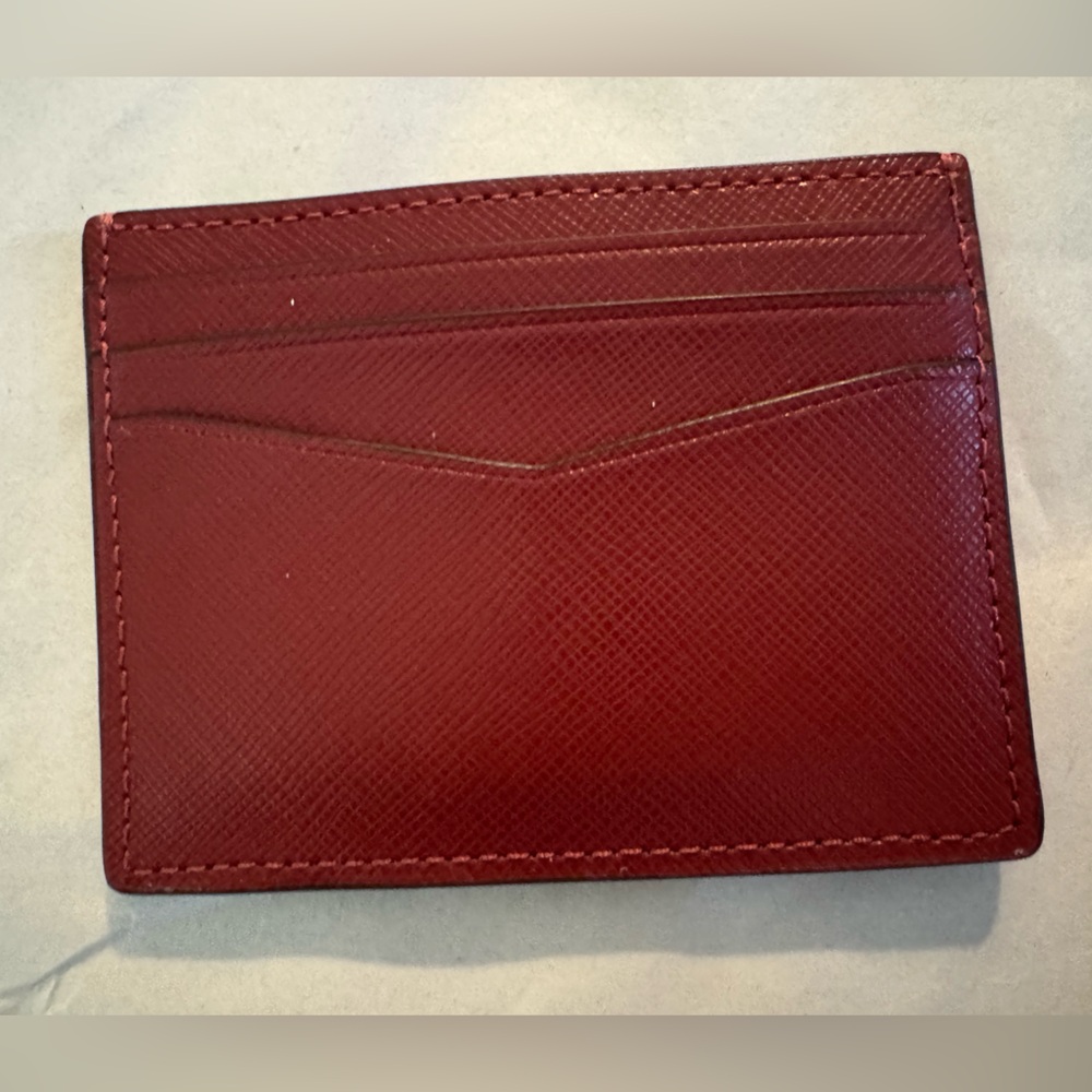 Kate spade New York Staci Small Slim Card Holder In Red Currant - EUC - Picture 4 of 5